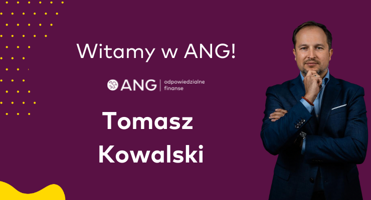 Tomasz Kowalski dołączył do zespołu centrali Grupy ANG