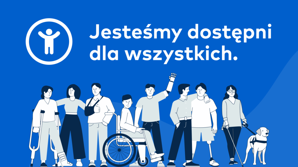 Zdjęcie pokazujące osoby z niepełnosprawnością