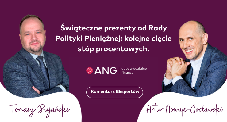Świąteczne prezenty od Rady Polityki Pieniężnej: kolejne cięcie stóp procentowych. I to w grudniu.